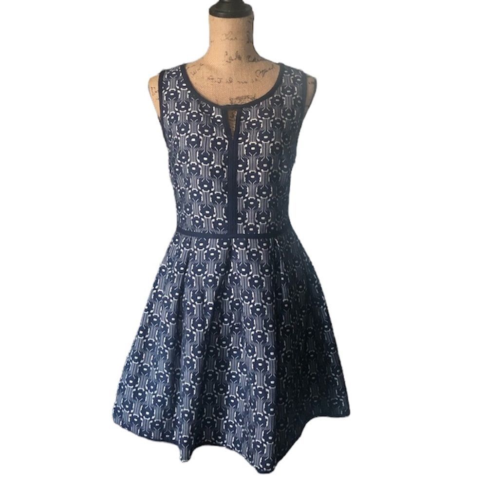Sleeveless Max Studio Fit and Flare dress